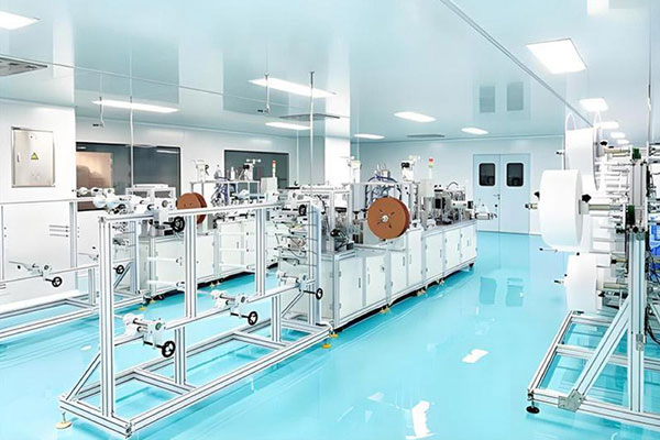 无尘室的管线组织