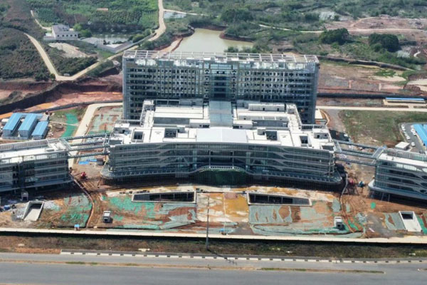 恭喜我司成功签约孝感东城医院特殊科室装修及医用气体项目